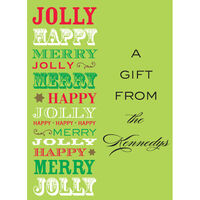 Holiday Speak Gift Stickers