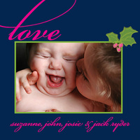 Love Square Holiday Photo Cards