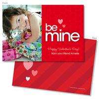 Be Mine Photo Valentine Exchange Cards