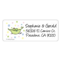 Two Peas in a Pod Address Labels