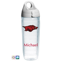 University of Arkansas Personalized Water Bottle