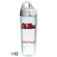 University of Mississippi Personalized Water Bottle