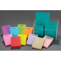 Clearly Perfect Colorful Notepads