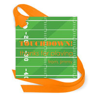 Touchdown Gift Tags with Attached Ribbon