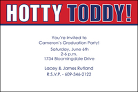 University of Mississippi Hotty Toddy Invitations