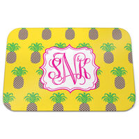 Pineapples Glass Cutting Boards