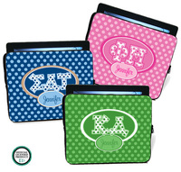 Design Your Own Sorority Letters on Dots iPad Sleeve