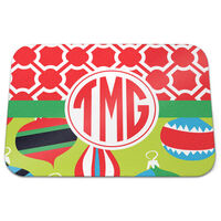 Ornament Shuffle Glass Cutting Board