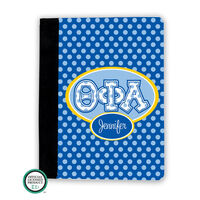 Theta Phi Alpha Letters on Dots iPad Cover