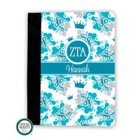Zeta Tau Alpha Swirl iPad Cover