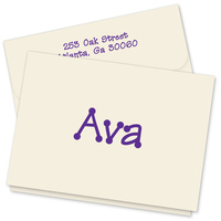 Ballpoint Note Cards on Double Thick Stock