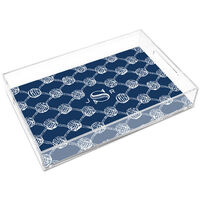 Ropes Large Lucite Tray