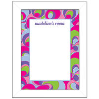 Pink Groovy Dry Erase Magnetic Board