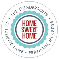 Home Sweet Home Address Labels
