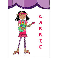 Rockstar Foldover Note Cards