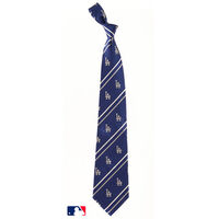 Los Angeles Dodgers Cambridge Striped Silk Necktie