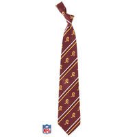 Washington Redskins Cambridge Striped Silk Necktie
