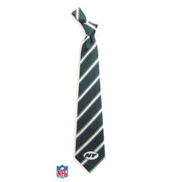New York Jets Striped Woven Necktie