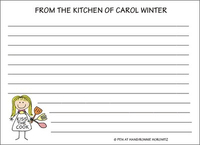 Kiss the Cook Recipe Cards