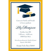 Georgia Institute of Technology Cap and Diploma Invitations