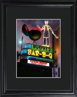 Personalized Marquee BBQ Framed Print