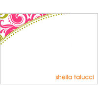 Arch Pattern Flat Note Cards