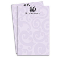 Lavender Patterned Notepads