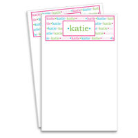 Multi Color Katie Notepads