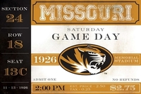 University of Missouri Game Day Paper Placemats