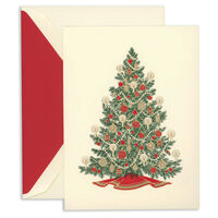 Traditional Christmas Tree Holiday Cards