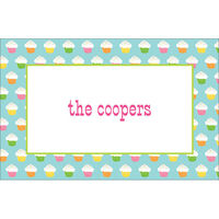 Rainbow Cupcakes Placemats