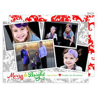 Sparkle Merry and Bright Holiday Photo Cards