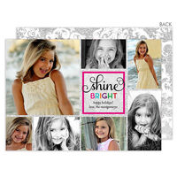 Shine Bright Holiday Photo Cards