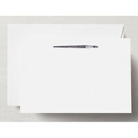 Letterpress Paint Brush Boxed Correspondence Cards