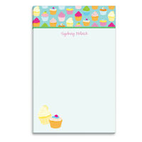 Turquoise Cupcakes Notepads