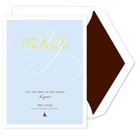 Peace and Joy Holiday Cards