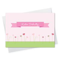 Sweet Field Foldover Note Cards