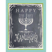 Happy Hanukkah Greeting Cards with Inside Imprint