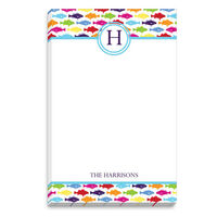 Rainbow Fish Initial Notepads