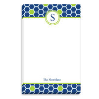 Mosaic Flowers Initial Notepads