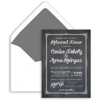 Chalkboard Invitations