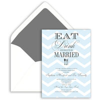 Eat Drink and Be Married Invitations