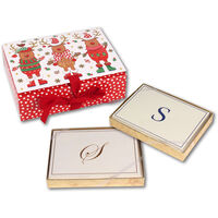 Sweater Party Initial Gift Box Set by Caspari
