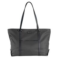 Personalized Charcoal Union Square Tote Bag