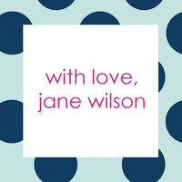 Jane Square Stickers