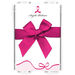 Personalized Pink Ribbon Sticky Memo Cube