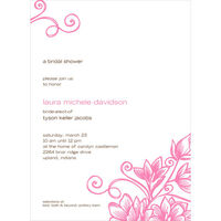 Pink Garden of Eden Invitations