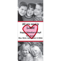 Valentine Heart Photo Cards