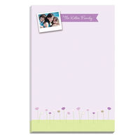 Purple Sweet Field Photo Notepads