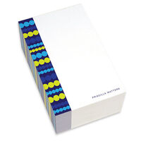 Blue Simple Dots Chunky Notepads